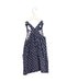 A Navy Overall Dresses from Crewcuts in size 4T for girl. (Back View)