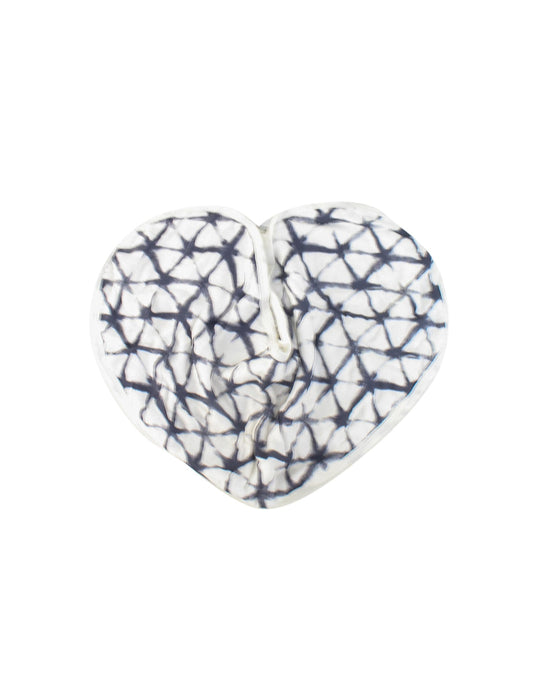 A White Bibs from Aden & Anais in size 3-6M for neutral. (Front View)