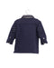 A Navy Long Sleeve Polos from Nicholas & Bears in size 6-12M for boy. (Back View)