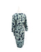 A Blue Long Sleeve Dresses from A Pea in the Pod in size M for maternity. (Back View)