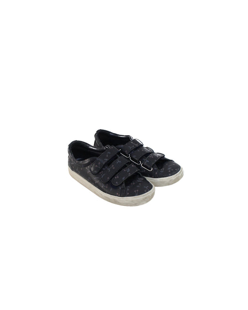 A Navy Sneakers from Bonpoint in size 10Y for girl. (Front View)