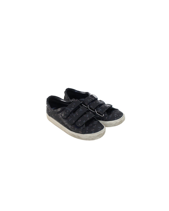 A Navy Sneakers from Bonpoint in size 10Y for girl. (Front View)