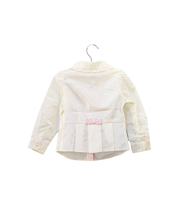 A White Shirts from Nicholas & Bears in size 2T for girl. (Back View)