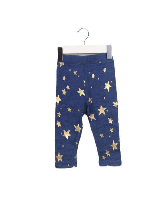 A Navy Leggings from Little Starters in size 0-3M for boy. (Front View)