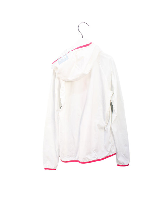 A White Lightweight Jackets from Helly Hansen in size 10Y for girl. (Back View)
