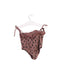 A Brown Swimsuits from Buho in size 2T for girl. (Back View)
