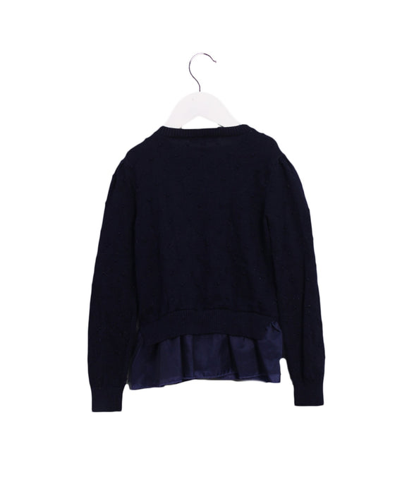 A Navy Cardigans from Nicholas & Bears in size 6T for girl. (Back View)