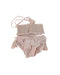 A Pink Bikinis from Velveteen in size 2T for girl. (Front View)