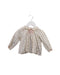 A Ivory Long Sleeve Tops from Bonpoint in size 12-18M for girl. (Front View)