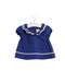 A Blue Short Sleeve Tops from Janie & Jack in size 3-6M for girl. (Front View)