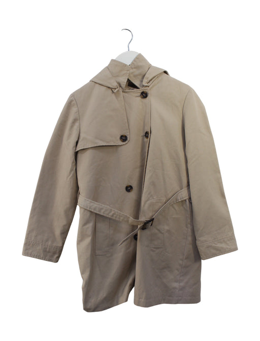 A Beige Coats from Cyrillus in size 10Y for girl. (Front View)