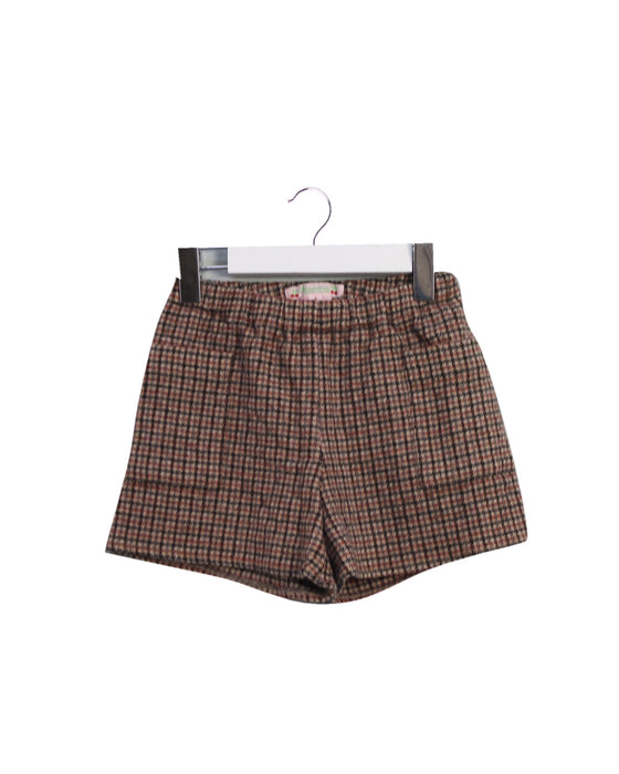 A Brown Shorts from Bonpoint in size 4T for girl. (Front View)