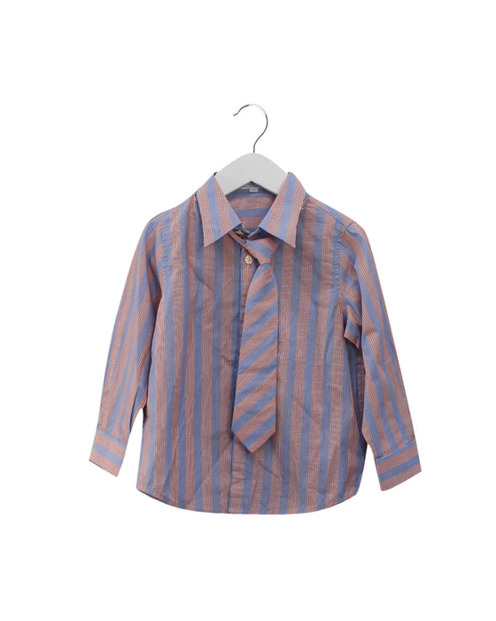 A Blue Shirts from Nicholas & Bears in size 3T for boy. (Front View)