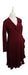 A Red Long Sleeve Dresses from Isabella Oliver in size S for maternity. (Front View)