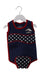 A Navy Wetsuits from Konfidence in size 6-12M for girl. (Front View)
