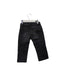 A Black Jeans from Young Versace in size 12-18M for boy. (Back View)
