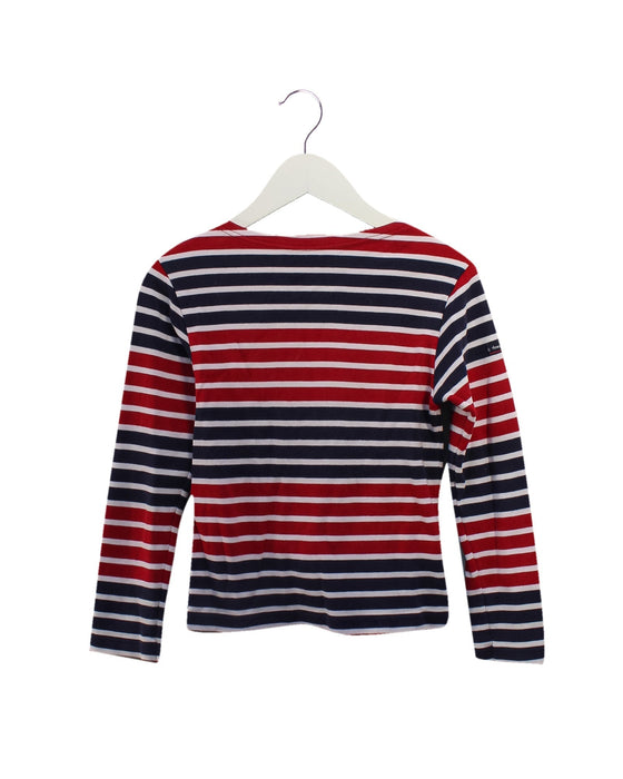 A Red Long Sleeve Tops from Monoprix in size 8Y for girl. (Front View)