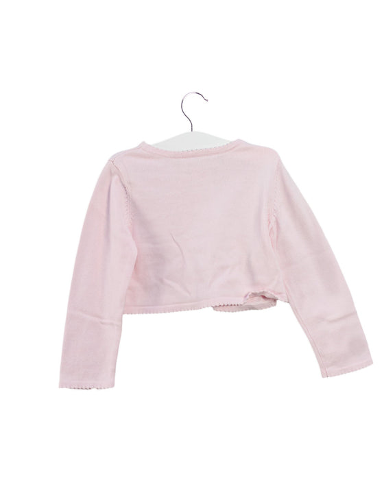 A Pink Cardigans from Jacadi in size 4T for girl. (Back View)
