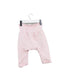 A Pink Sweatpants from Purebaby in size 3-6M for girl. (Back View)