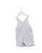 A Blue Overall Shorts from Absorba in size 3-6M for neutral. (Back View)