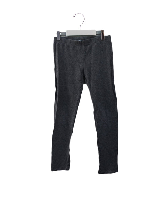A Grey Leggings from Seed in size 10Y for girl. (Front View)