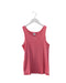A Pink Sleeveless Tops from Petit Bateau in size 12Y for girl. (Front View)