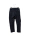A Navy Casual Pants from IKKS in size 7Y for girl. (Back View)