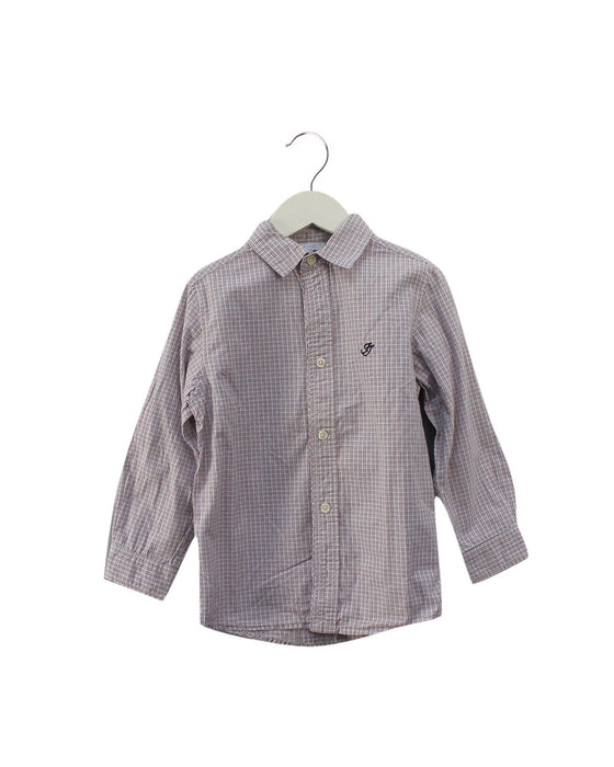 A Red Shirts from Jacadi in size 6T for boy. (Front View)