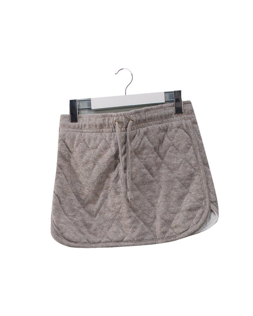 A Grey Short Skirts from Seed in size 5T for girl. (Front View)