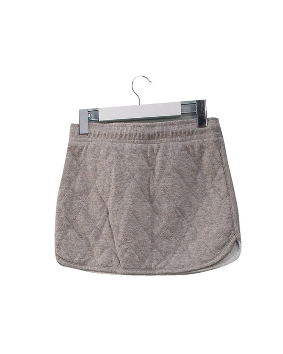 A Grey Short Skirts from Seed in size 5T for girl. (Back View)