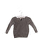 A Grey Knit Sweaters from Bonpoint in size 6-12M for girl. (Front View)
