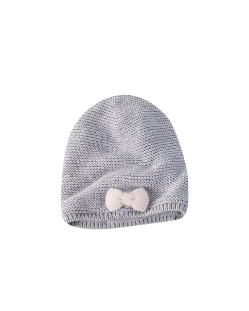 A Grey Winter Hats from Jacadi in size O/S for girl. (Front View)
