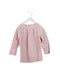 A White Long Sleeve Tops from Crewcuts in size 4T for girl. (Front View)