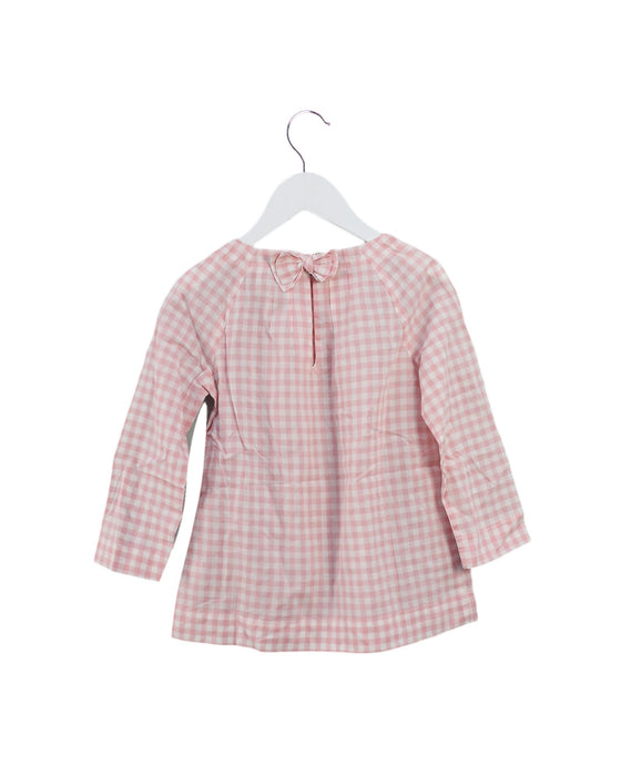 A White Long Sleeve Tops from Crewcuts in size 4T for girl. (Back View)