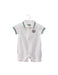 A White Short Sleeve Rompers from Nicholas & Bears in size 0-3M for boy. (Front View)
