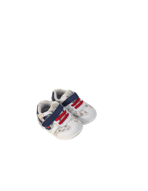 A Navy Sneakers from Dr. Kong in size 12-18M for boy. (Front View)