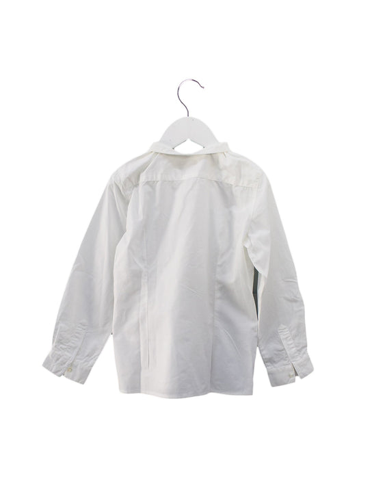 A White Shirts from Bonpoint in size 6T for girl. (Back View)