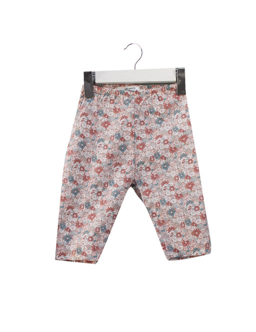 A Pink Casual Pants from Bonpoint in size 0-3M for girl. (Front View)