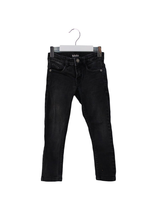 A Black Jeans from Molo in size 5T for girl. (Front View)