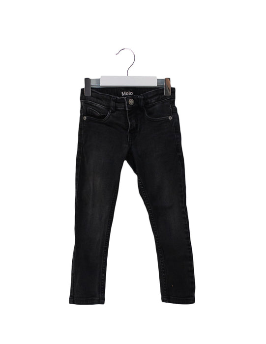 A Black Jeans from Molo in size 5T for girl. (Front View)