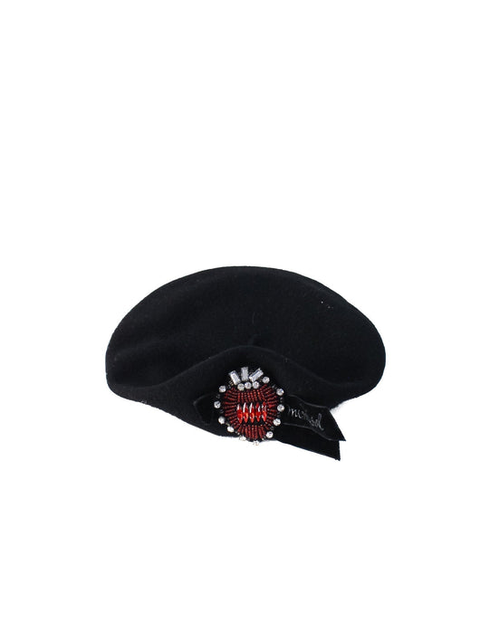 A Black Sun Hats from MiMiSol in size 3T for girl. (Front View)