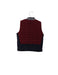 A Red Outerwear Vests from Kingkow in size 12-18M for boy. (Back View)
