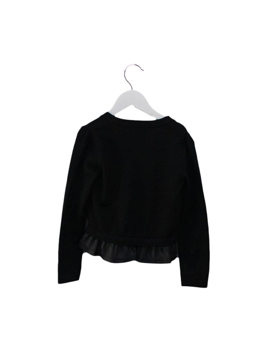 A Black Cardigans from Nicholas & Bears in size 6T for girl. (Back View)