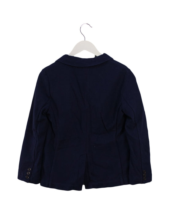 A Navy Blazers from Polo Ralph Lauren in size 7Y for boy. (Back View)