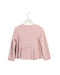 A Pink Zippered Sweatshirts from Momonittu in size 4T for girl. (Back View)