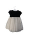 A Black Short Sleeve Dresses from Balloon Chic in size 2T for girl. (Back View)