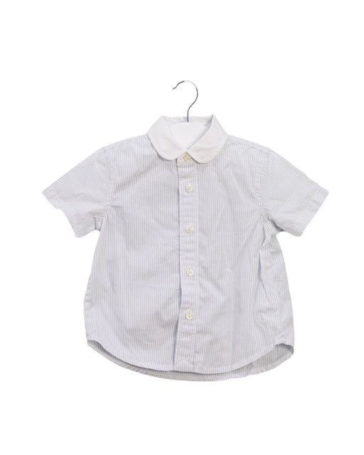 A Blue Shirts from Ralph Lauren in size 3-6M for boy. (Front View)