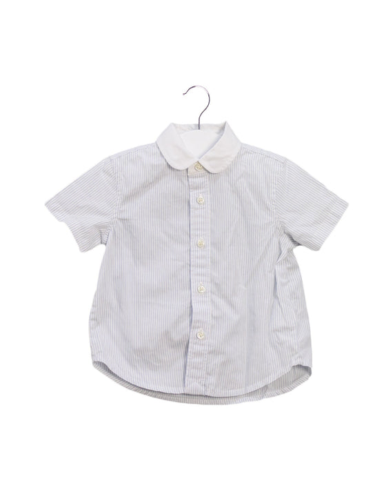 A Blue Shirts from Ralph Lauren in size 3-6M for boy. (Front View)