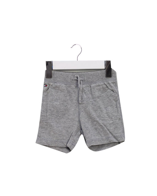 A Grey Shorts from Tommy Hilfiger in size 3-6M for boy. (Front View)