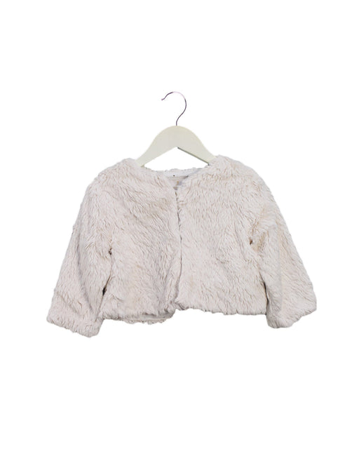 A Ivory Lightweight Jackets from Jacadi in size 18-24M for girl. (Front View)